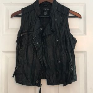 Vintage leather vest